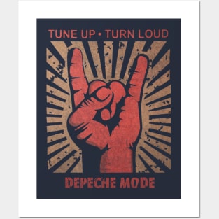 Tune up . Turn loud Depeche Mode Posters and Art